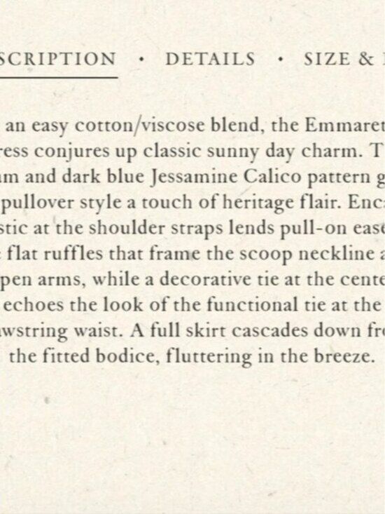 Doen Emmeretta Dress NWT small. - Picture 6 of 7